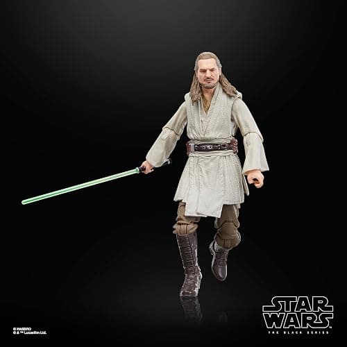 Star Wars The Black Series Qui-Gon Jinn, Darth Maul, Obi-Wan Kenobi The Phantom Menace 6 Inch Action Figures thumbnail 6