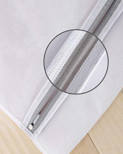 Lingerie Bags for Washing Delicates,Small Fine Mesh Laundry Bags,3Pcs(1 Large,1 Medium,1 Small) thumbnail 4