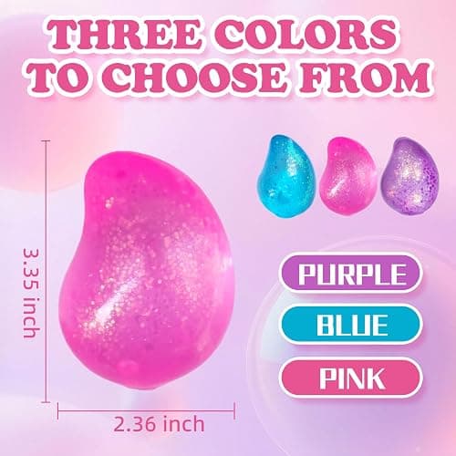Squishy Drop Stress Balls Fidget Toy for Adults Water Drop Anxiety Relief | Squeeze Toys,Fidget Toys for Kids with Autism Stress Drop Gifts Anxiety Relief Office Classroom Prize Toys thumbnail 2