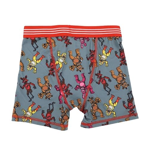 Bioworld Five Nights at Freddy's 5-Pack of Boys' Character Boxer Briefs thumbnail 3