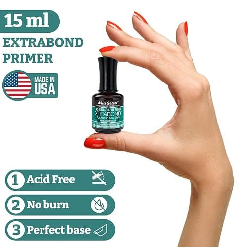 Mia Secret 15 ml Nail Dehydrator and Primer, Acid Free Base Coat Natural Prep Dehydrate & Bond Primer Kit, Acrylic Nail Supplies thumbnail 5