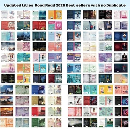 Luxicraft 2 Units Anxiety Bookshelf Ornament with 100 Unique Miniature Books-No Duplicate Titles-Wooden Pocket Library with Goodreads Mini Book Shelf Decor and Mental Health Calming Tool thumbnail 4