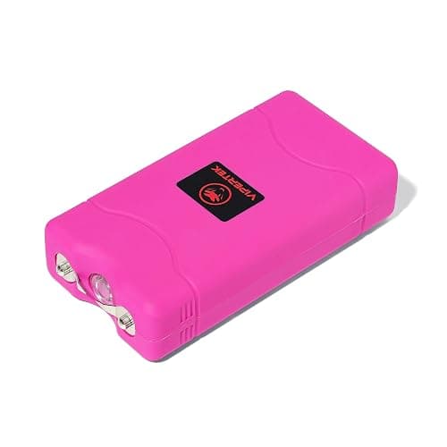 VIPERTEK VTS-880 Mini Stun Gun for Self Defense Rechargeable with LED Flashlight thumbnail 3