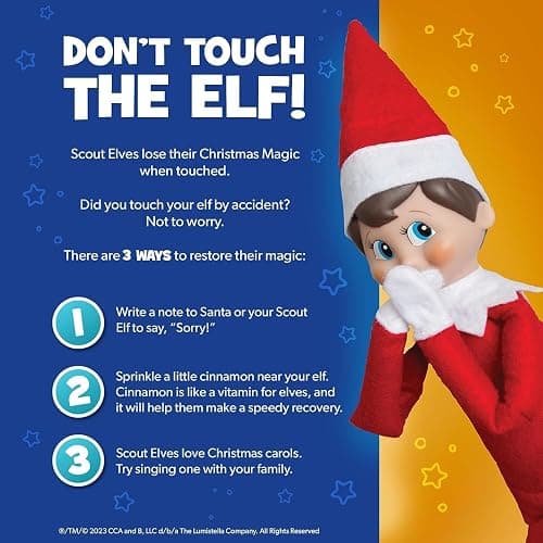 Elf on The Shelf: A Christmas Tradition (Blue-Eyed Girl Scout Elf) thumbnail 4