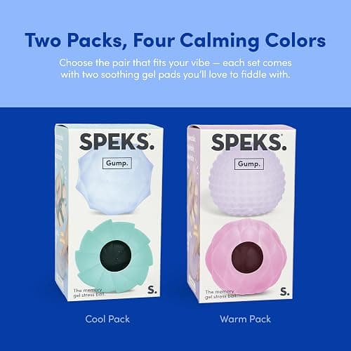Gump Surface Gel-Filled Stress Ball | Ultra-Squishy Fidget Toy for Stress Relief & Focus | Anxiety Ball for Adults & Teens | Sensory Squeeze Toy | Cool Mix 2 Pack thumbnail 6