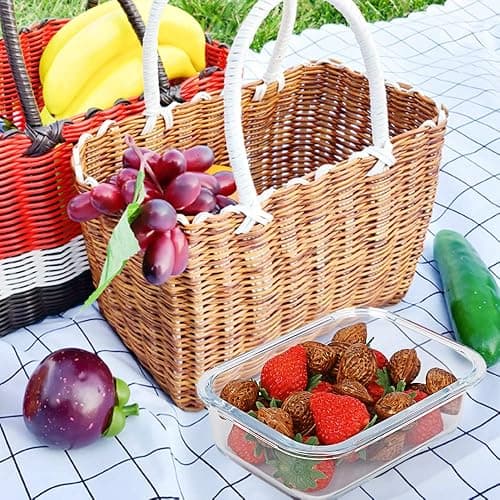 M MCIRCO 10-Pack,22 Oz Glass Meal Prep Containers,Glass Food Storage Containers with lids,Lunch Containers,Microwave, Oven, Freezer and Dishwasher (Gray) thumbnail 7