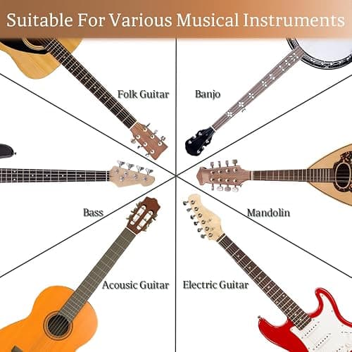 Onmiwod Guitar Wall Mount, Auto Lock Black Walnut Wood Guitar Hanger, Guitar Wall Hangers, Guitar Holder Hook Wall Stand for Classical, Acoustic, Electric Guitar, Bass, Gift for Guitar Player thumbnail 7