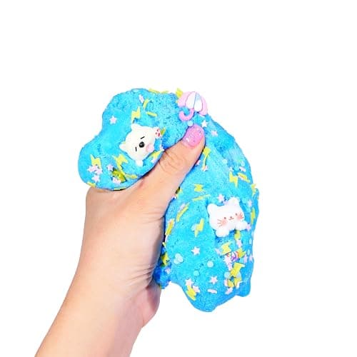 Peachybbies Slime Peachy’s Pets 4-Pack Mini-Bundle, BB Dino, Kitty Slumber Party, Pony Pasture, Raining Cats and Dogs, Includes Slime Activator, Sensory Toys for Kids, Made in USA thumbnail 9
