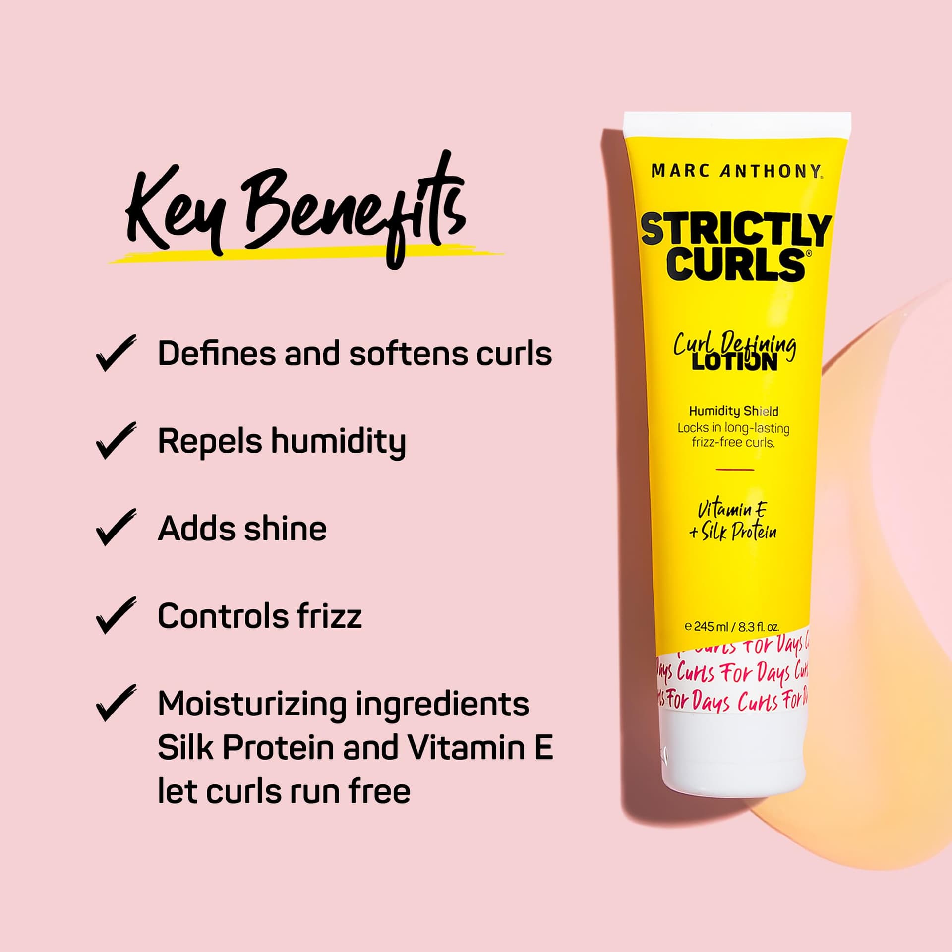 Marc Anthony Strictly Curls Curl Defining Lotion, 245ml thumbnail 3