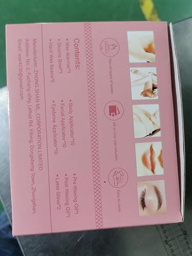Wax Warmer Waxing Kit for Women: Wax Melt Warmer Hair Removal with 5 Packs Waxing Beads &30 Waxing Sticks, Painless Wax Kit for Full Body Brazilian Bikini Legs Facial -at Home Waxing Pot Hair Removal thumbnail 13