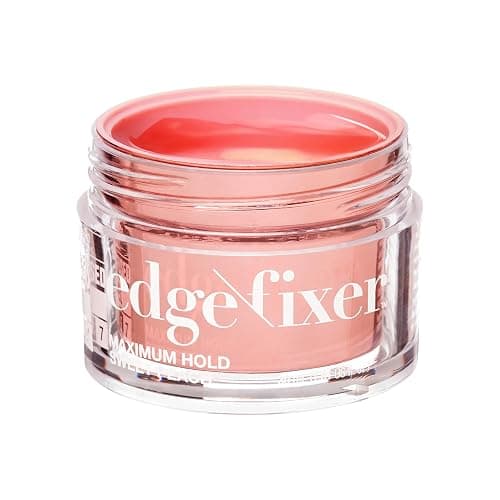KISS Colors & Care Maximum Hold Edge Fixer, 24 Hour Scented Styling Hair Gel with Biotin, Non-Greasy, Long-Lasting Moisture & Shine for All Hair Types, 30 mL (1.01 US fl. oz.), Sweet Peach thumbnail 7