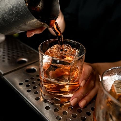 Samuelworld Large Ice Cube Tray: 2024 Upgraded Silicone Square Ice Cube Mold For Whiskey, New Upgraded 2 Inch Large Cubed Ice Trays for Cocktail, Big Cube Ice Maker Mold (2 Pack, Black) thumbnail 2