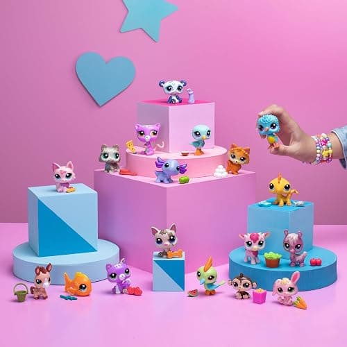 Littlest Pet Shop - Pet Surprise Display, 18 Pet Collector Set - Series 2 - LPS Gen 7, Authentic Mystery Figures, Surprise Collectible Kidult Toy, Girls, Boys, Kids, Tweens Ages 4+ thumbnail 4