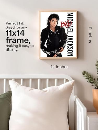 AMERICAN LUXURY GIFTS 80s Music Album Wall Art Print – Retro Poster for Home, Dorm, Bedroom & Living Room Decor – Iconic Pop Culture Gift for Music Lovers – Unframed 11x14 thumbnail 2
