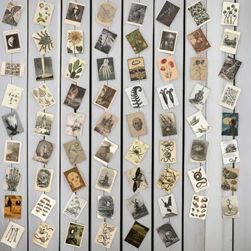 Leifyson 70PCS Vintage Wall Collage Kit - Create Aesthetic Magic with Nature-Inspired Posters and Room Decor 4x6 Inch thumbnail 3