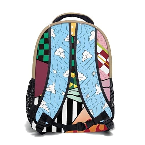 ZWSRKLY Anime Backpack 17 Inch Oxford Cloth (Multicolor) thumbnail 2