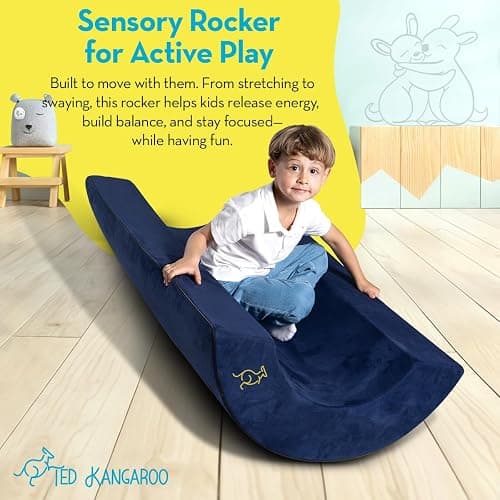 TED KANGAROO Sensory Chair for Kids — Sensory Soft Play Body Rocker for Children | Large Rocking Chair | Foam thumbnail 4