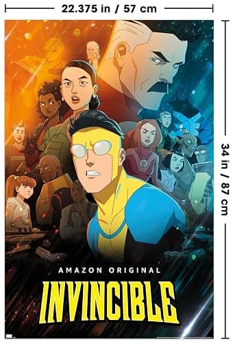 Trends International Invincible - Group One Sheet Wall Poster, 34L x 22.4W, Unframed Version thumbnail 3