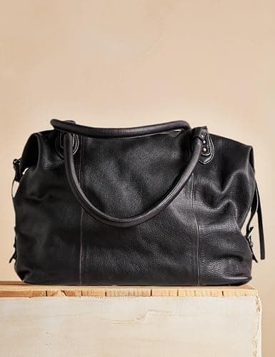 WINSASI Women's Large Tote Bag City Tote Bag Fall Purse with Zipper Women Vegan Leather Hobo Handbags with Adjustable Strap thumbnail 2