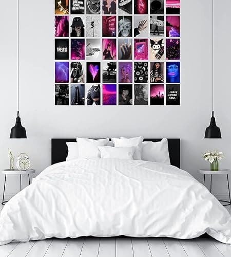 ASENART 50PCS Grunge Aesthetic Picture for Wall Collage, 50 Set 4x6 Inches, Emotional Collage Print Kit, Edgy Room Decor Girl, Art Room, Dorm Photo Display, Bedroom Posters Teen Girls thumbnail 5