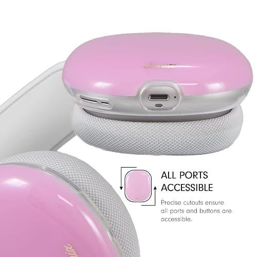 Sonix Protective Case Cover for AirPods Max Headphones | Jelly Series | Jelly Pink thumbnail 6