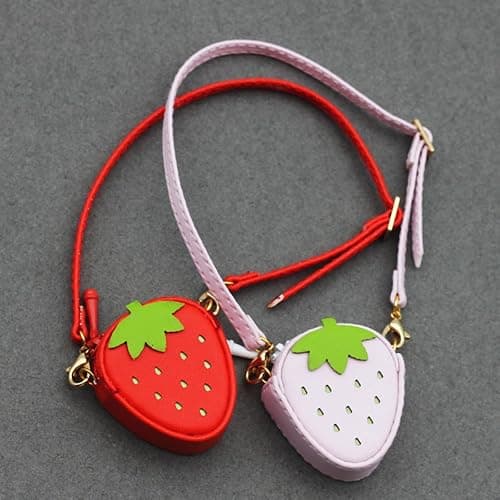 Compatible with Labubu – Strawberry-Shaped Crossbody Bag for Collectible Figures – Fits Gen 1, 2, 3 thumbnail 6