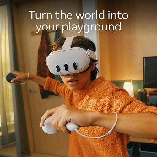 Meta Quest 3 512GB — The Most Powerful Quest — Ultimate Mixed Reality Experiences — Get a 3-Month Trial of Meta Horizon+ Included thumbnail 4