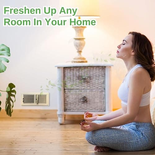 Vent Scent Whole Home Air Freshener | Custom Scent of Your Choosing | Passive Essential Oil Diffuser | Easier Placement Than HVAC Furnace Filter or AC | House Freshener & Fragrance System (Brown) thumbnail 7