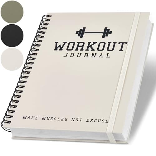 The Ultimate Fitness Journal for Tracking and Crushing Your Gym Goals - Detailed Workout Planner & Log Book For Men and Women - Great Gym Accessories With Calendar, Nutrition & Progress Tracker - Image 1