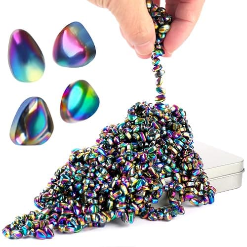 550pcs Ferrite Putty, Fidget Toys, Fidget Toys Adults, Desk Fidgets Toys for Office Stress/Anxiety Relief ,Adults Gifts - Colour - Image 1