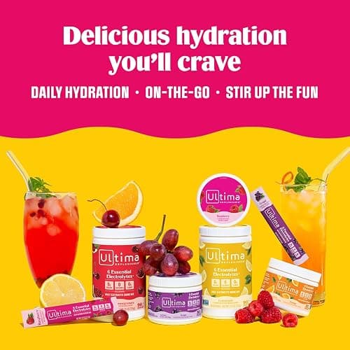 Ultima Replenisher Daily Electrolyte Powder – Ultimate Variety Pack, 36 Stickpacks – Zero Sugar Hydration Packets with 6 Electrolytes and Minerals – Sugar Free, Plant Based & Keto Friendly​ Drink Mix thumbnail 8