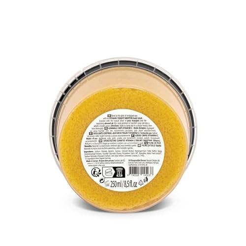 Organic Shop 250ml Body Scrub Vitamin C Yogurt Smoothie Glow thumbnail 3
