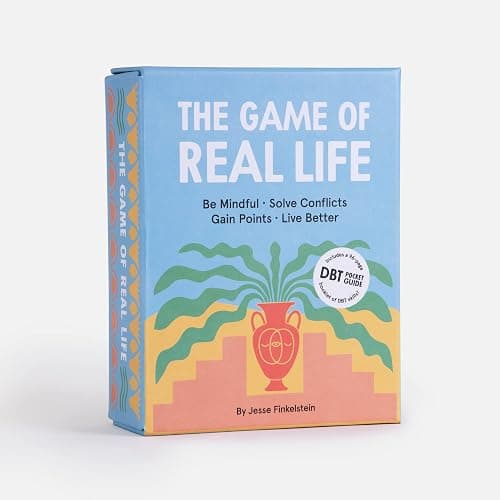 The Game of Real Life: Be Mindful. Solve Conflicts. Gain Points. Live Better. (Includes a 96-Page Pocket Guide to DBT Skills!) Card Games thumbnail 2