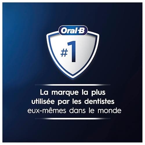 Oral-B Brosse A Dents Electrique iO 6 Noire, 5 Modes De Brossage Dont Blancheur Et Soin Des Gencives, Capteur De Pression, Ecran Interactif, 3 Brossettes De Rechange Oral B, Etui De Voyage, Carton thumbnail 10