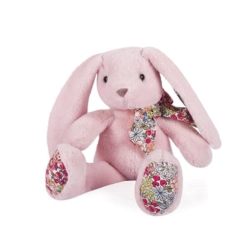 HISTOIRE D'OURS - Peluche Lapin Rose Tendre - 25 Cm - Collection Copains Câlins - avec Boîte Cadeau - Doudou Tout Doux - Idée Cadeau de Naissance et Anniversaire Filles et Garçons - HO3121 thumbnail 2