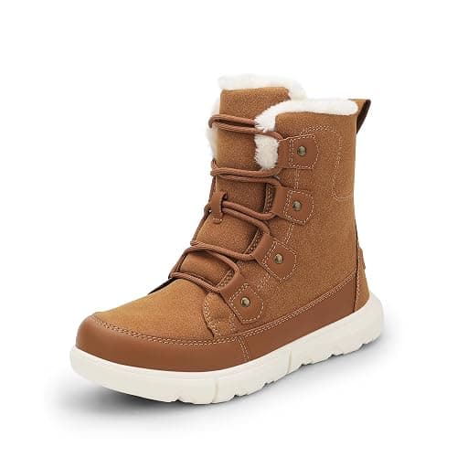 DREAM PAIRS Womens Winter Boots Cozy Faux Fur Anti-Slip Snow Boots Lace Up Comfort Stylish Ankle Booties for Cold Weather City Walk - Image 1
