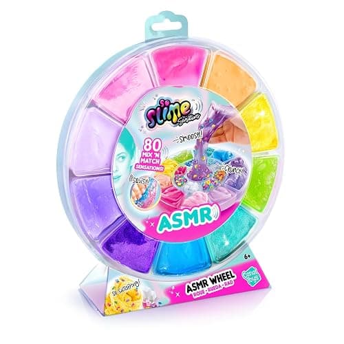Canal Toys - La Roue de Slime ASMR pour Enfants de 6 Ans+ - Activité Manuelle - Idée Cadeau pour s'Amuser et Eveiller ses Sens avec Plein de Textures Satisfaisantes Différentes - SSB 009 - Image 1