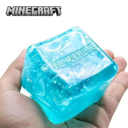 Just Toys – Minecraft Jelly SquishMe Blind Box Cube | Gold Sword or Pickaxe Inside thumbnail 7