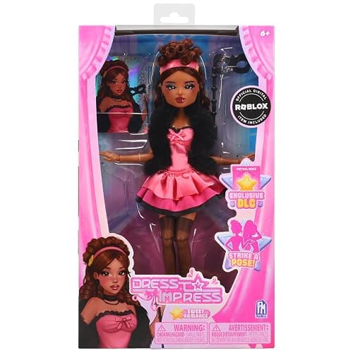 Dress To Impress - Sweet Romance Fashion Doll - Series 1-11.5-Inch Tall - Includes DLC Code - Officially Licensed Doll by PhatMojo thumbnail 4