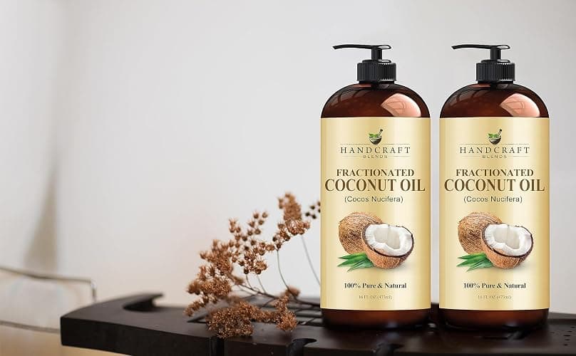 Handcraft Blends Fractionated Coconut Oil - 16 Fl Oz - 100% Pure and Natural - Premium Grade Carrier Oil for Skin, Hair and Body - Massage - Hair Tonic thumbnail 7