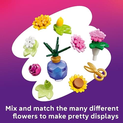 LEGO Friends Creative Flower Shop 42693 | Building Toys for Girls & Boys, Ages 7+, Toy Playset W/ 2 Minidolls, 377 pieces, Gift for Birthdays thumbnail 3