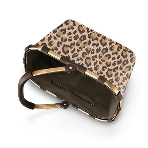 reisenthel carrybag frame leo macchiato – Stabiler Einkaufskorb mit viel Stauraum und praktischer Innentasche – Elegantes und wasserabweisendes Design thumbnail 5