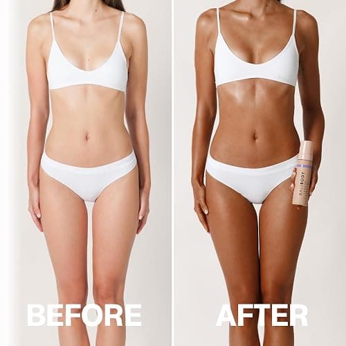 Bali Body Deep Violet Self Tanning Mousse – Self Tanner Mousse Violet-Based Formula for Dark, Fake Tan with Olive Undertones – Hydrating, Sunless Tanner for Sensitive Skin – 200ml / 6.7fl oz thumbnail 3
