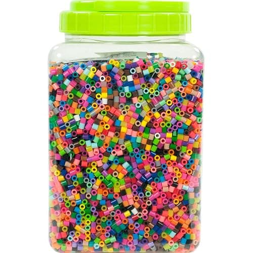 Perler Multi-Mix Fuse Beads Jar, Assorted Colors, Pack of 22000 (PER17000) thumbnail 2