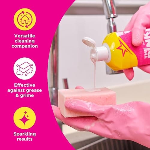 Stardrops - The Pink Stuff - Miracle Cleaning Ultimate Bundle – Paste, Multi-Purpose Spray, Bathroom Foam Spray, and Cream Cleaner – Ideal for Kitchens, Bathrooms, Outdoors, and More thumbnail 10
