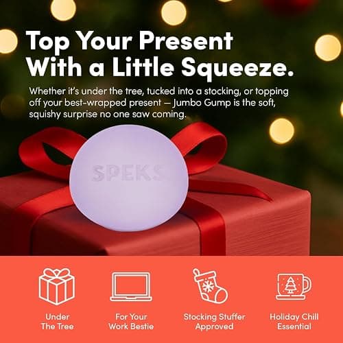 Speks Jumbo Gump Stress Balls | Ultra Soft Squishy Fidget Toy for Adults & Teens | Stress Relief & Desk Toy | Mist thumbnail 5