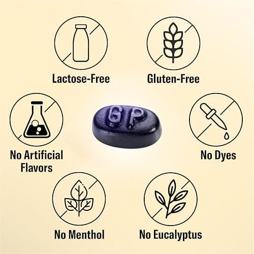 GRETHER'S Pastilles Classic Blackcurrant Natural Remedy Dry Mouth Relief - Soothing Throat & Healthy Voice - Long-Lasting Flavor, Gift for Singers - 1-Pack - 3.75 oz. thumbnail 5