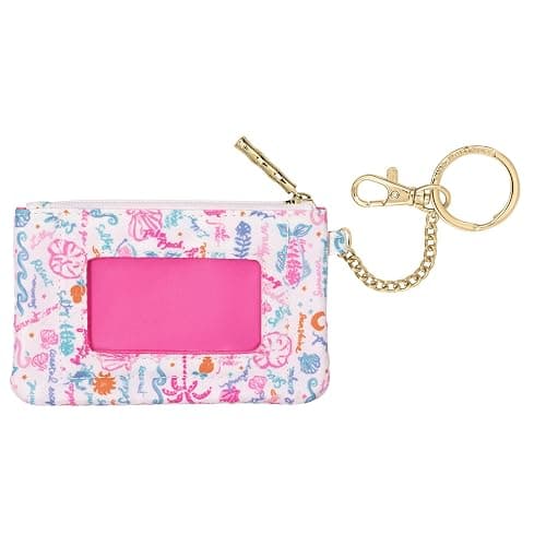 Lilly Pulitzer ID Holder Wallet, Wallet with Zip Close, Cute Card and ID Case for Women (Summer Serenade) thumbnail 3