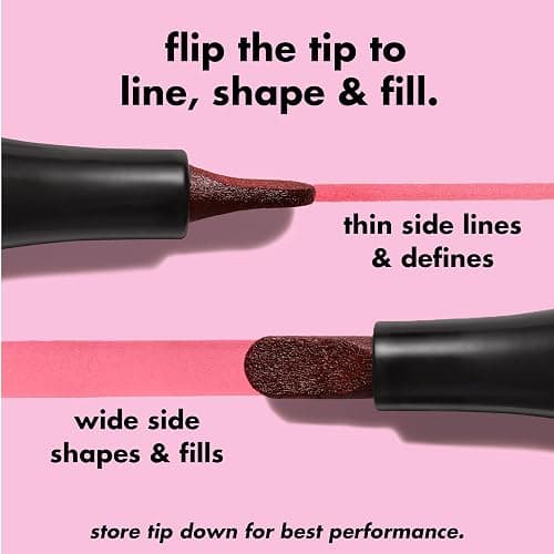 e.l.f. Main Stain Lip Marker, Hotvine | Lip Stain Lip Liner, Define, Contour & Fill for Long-Lasting & Transfer-Resistant Color, Vegan & Cruelty-Free thumbnail 5