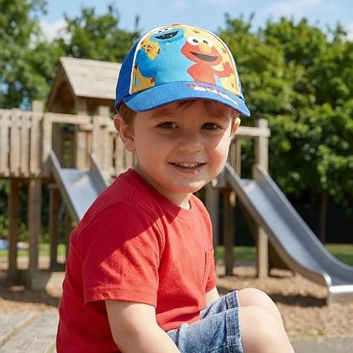 Sesame Street Baseball Cap, Toddler Hats for Boys & Girls Ages 2T-4T, Adjustable Kids Baseball Caps thumbnail 5
